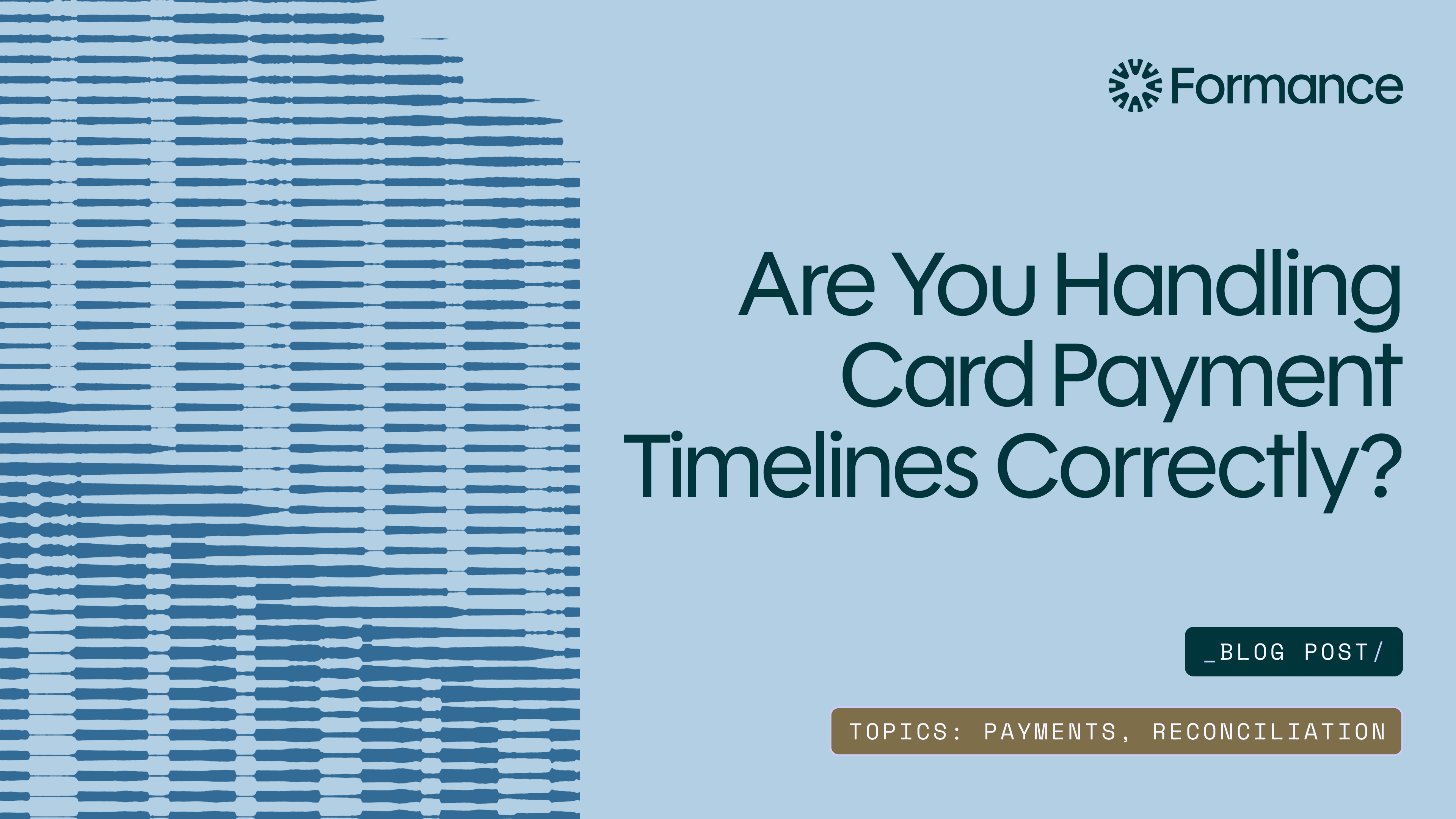 The Hidden Timeline of a Card Transaction