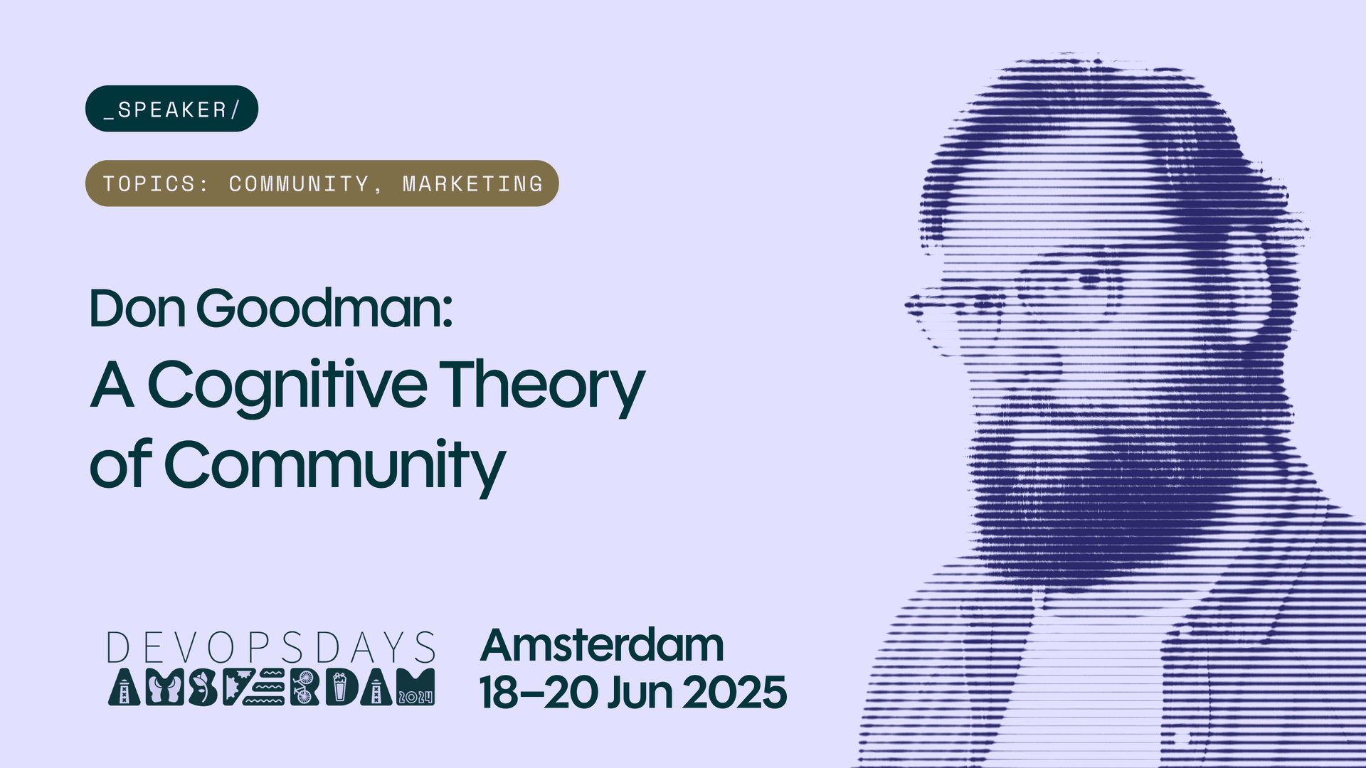 Don Goodman: A Cognitive Theory of Community
