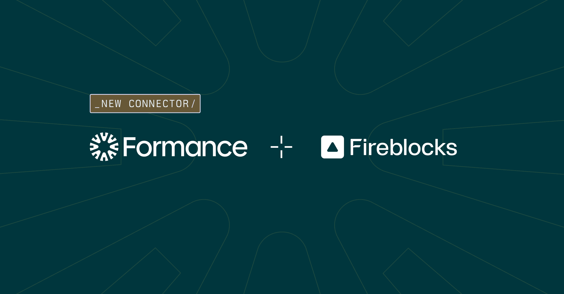 New Connectivity with Fireblocks
