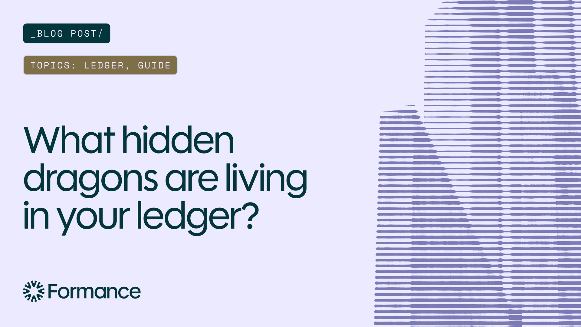 How Not to Build a Ledger
