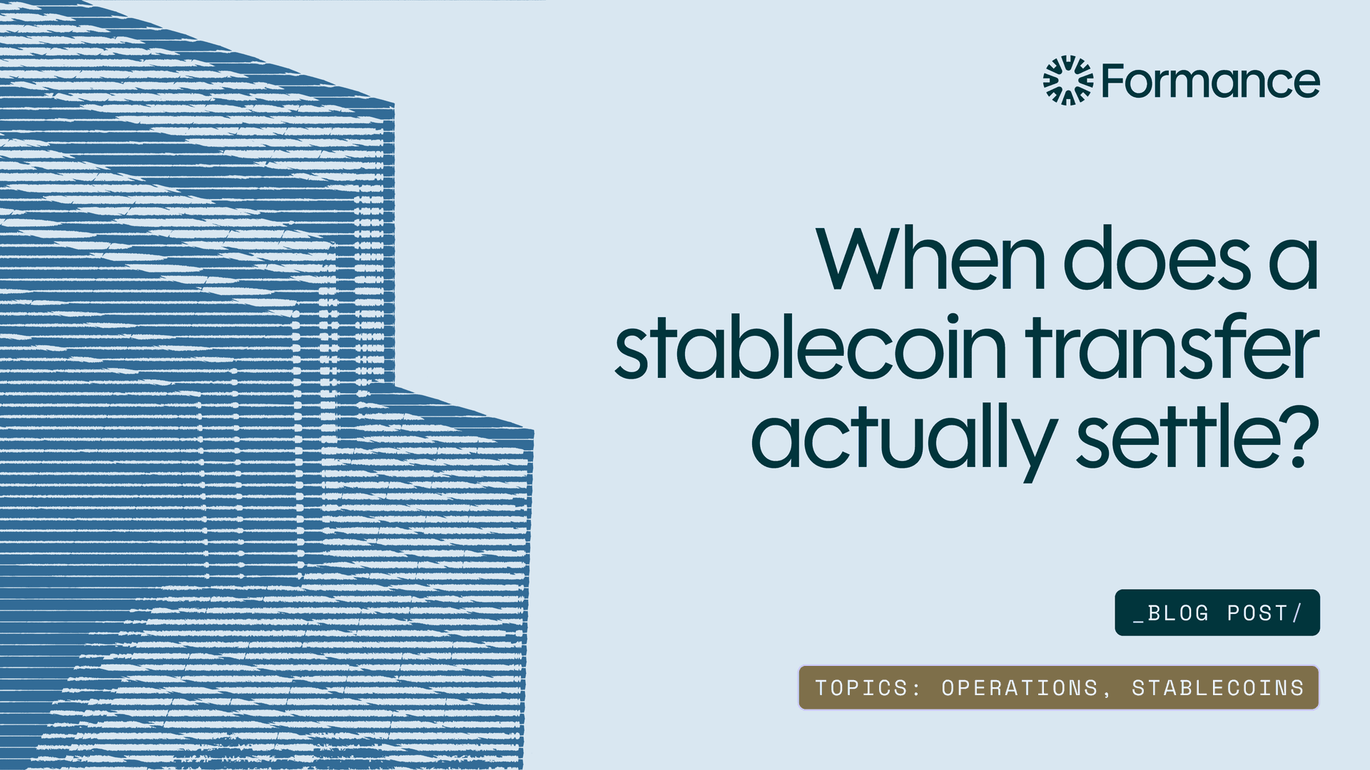On-Chain Confirmation Is Not Settlement