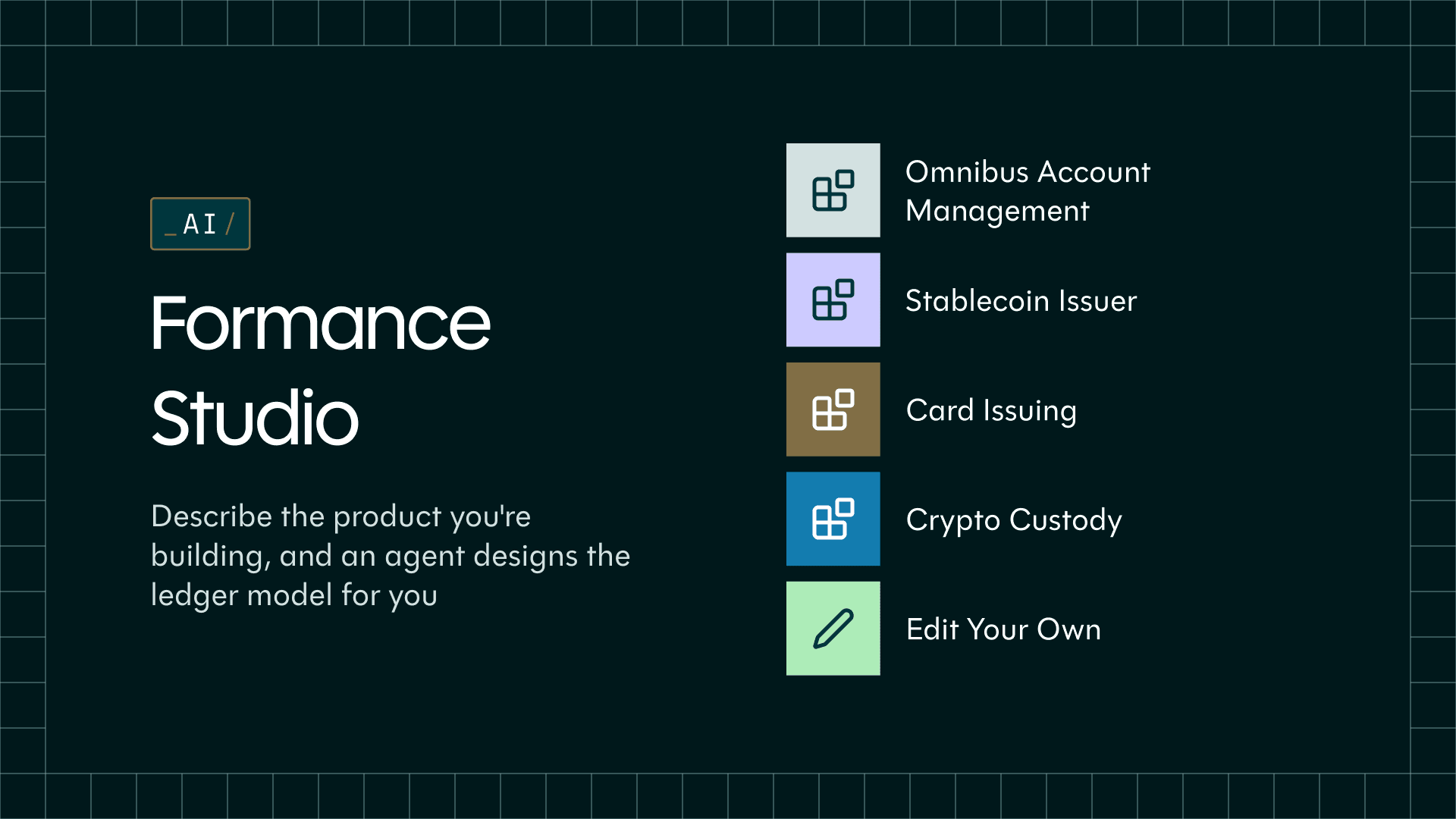 Introducing Formance Studio