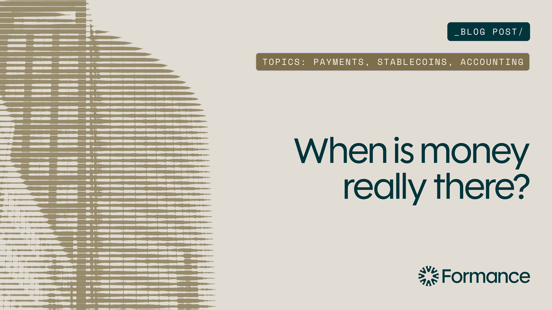 Understanding Transaction Finality