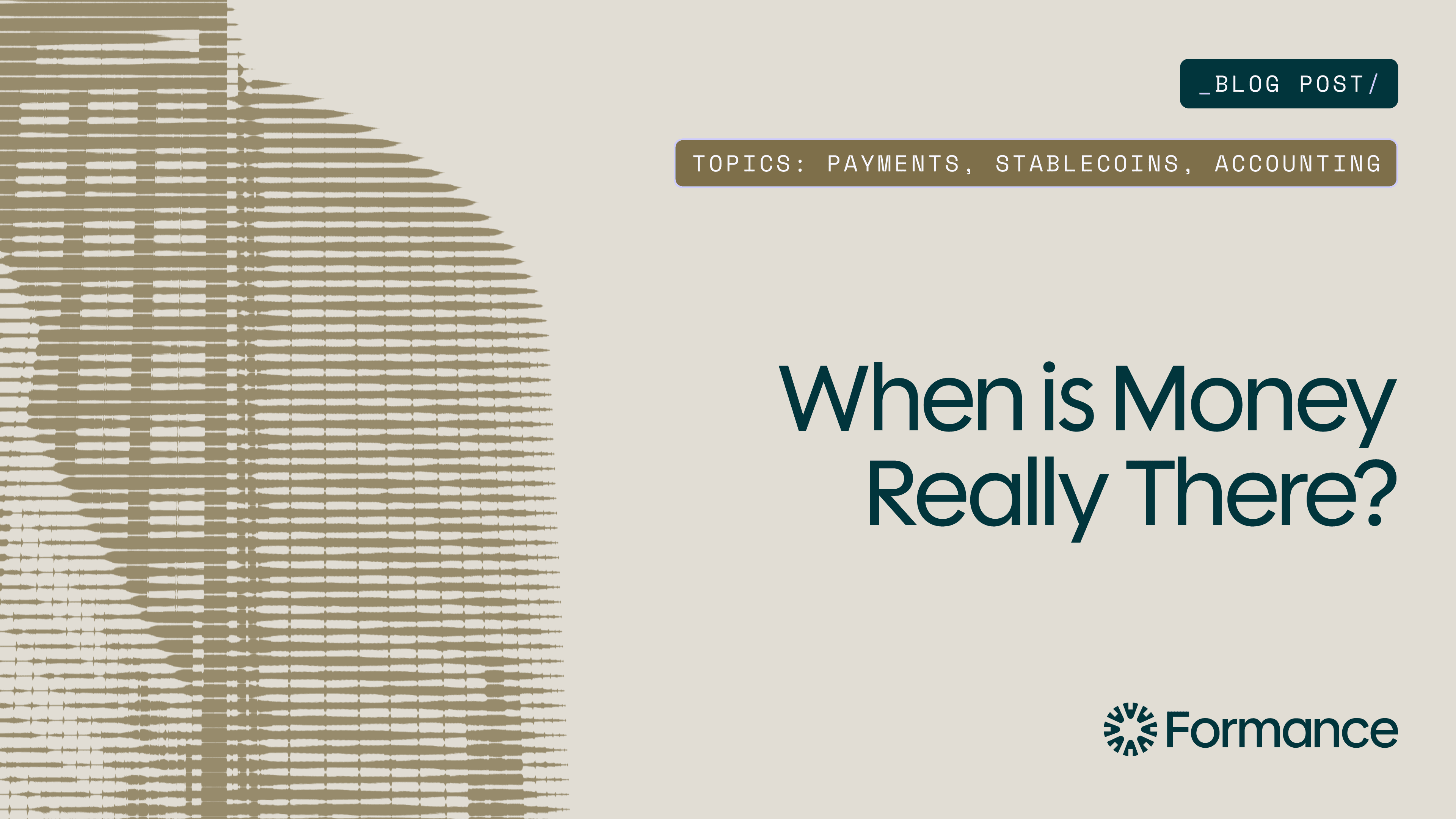 Understanding Transaction Finality